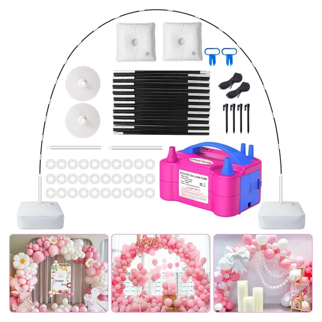 Chamvis Balloon Arch Kit 7.4 ft + Electric Pump